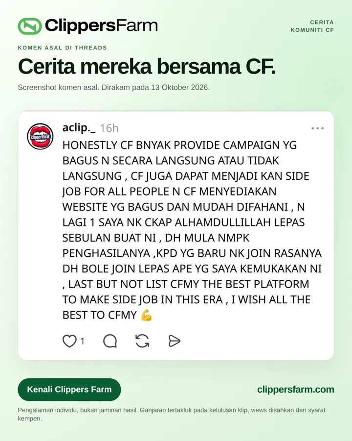 Threads comment from aclip._