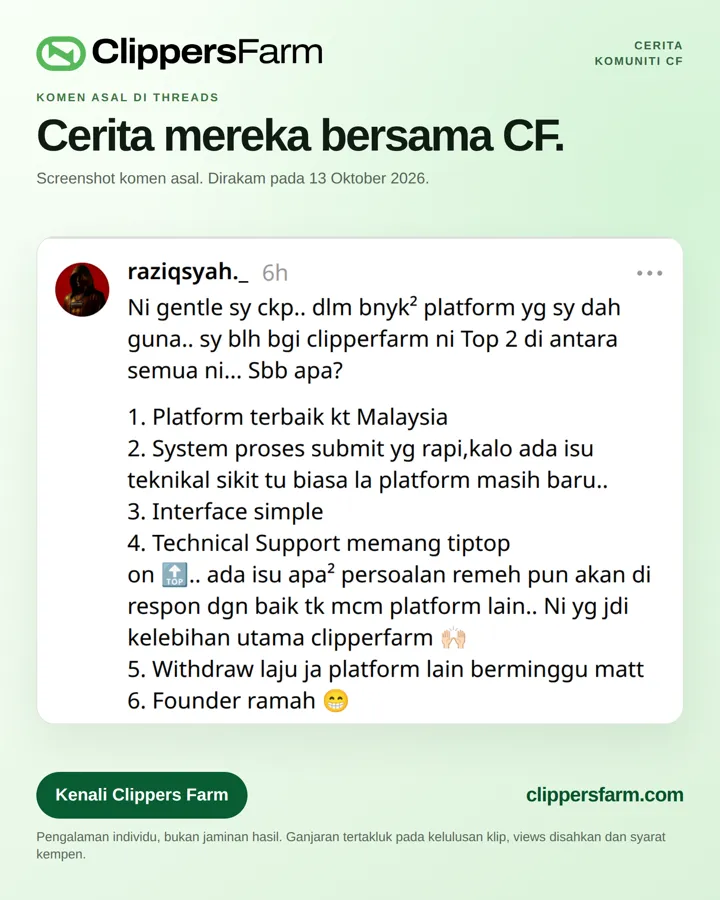 Threads comment from raziqsyah._