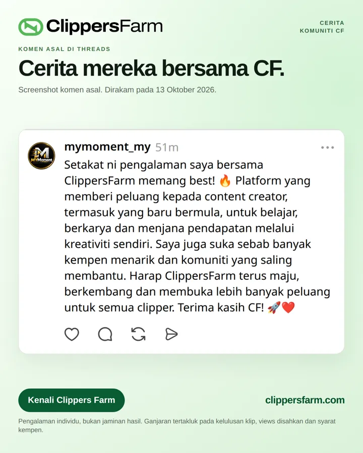 Threads comment from mymoment_my